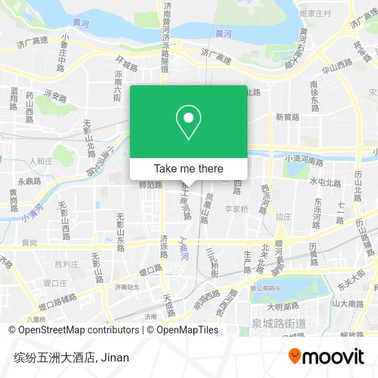 缤纷五洲大酒店 map