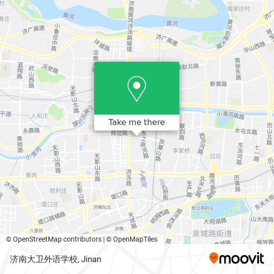 济南大卫外语学校 map