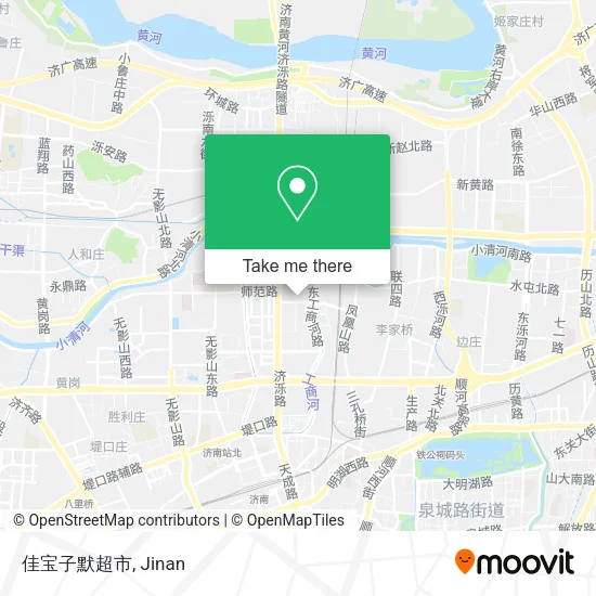 佳宝子默超市 map