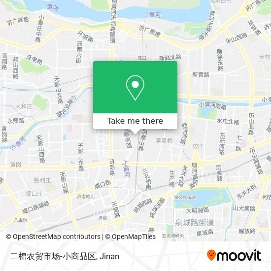 二棉农贸市场-小商品区 map