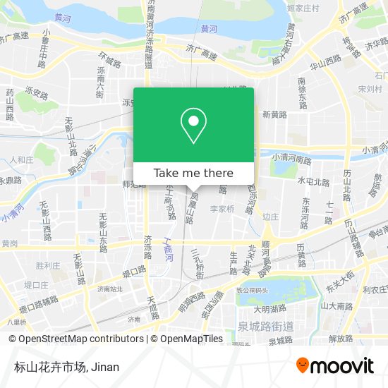 标山花卉市场 map