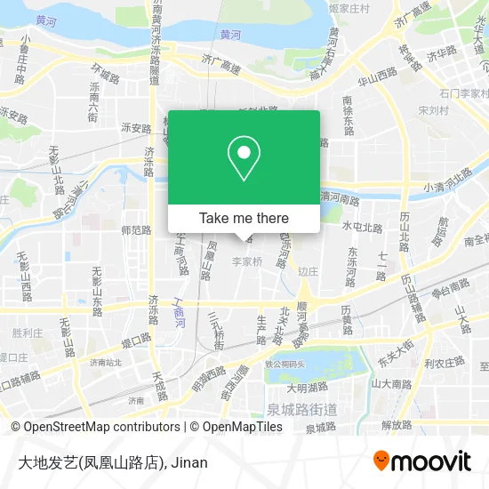 大地发艺(凤凰山路店) map