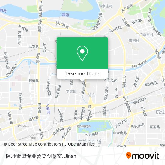 阿坤造型专业烫染创意室 map