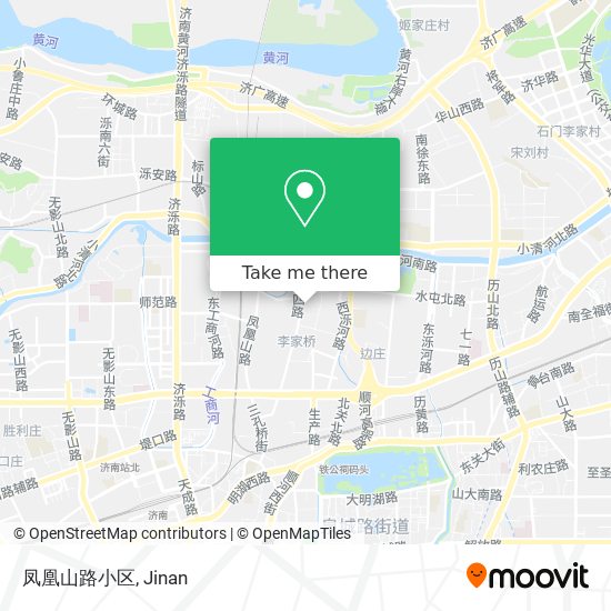 凤凰山路小区 map