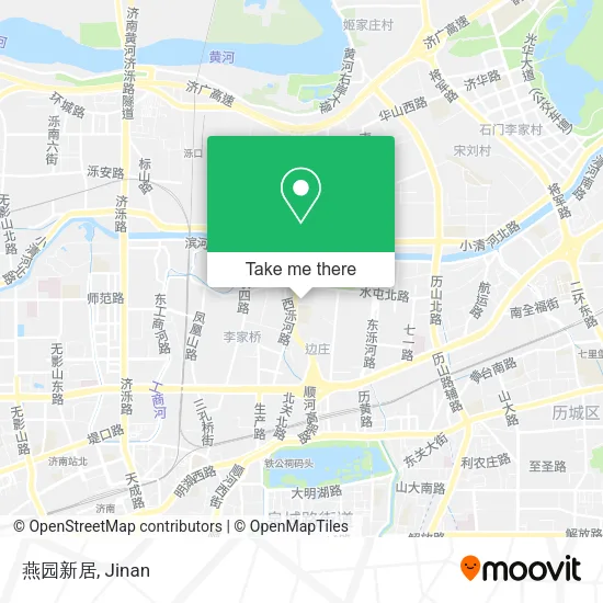 燕园新居 map