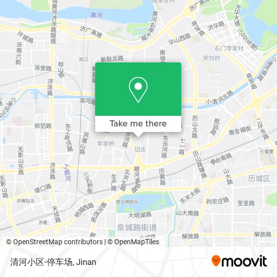 清河小区-停车场 map