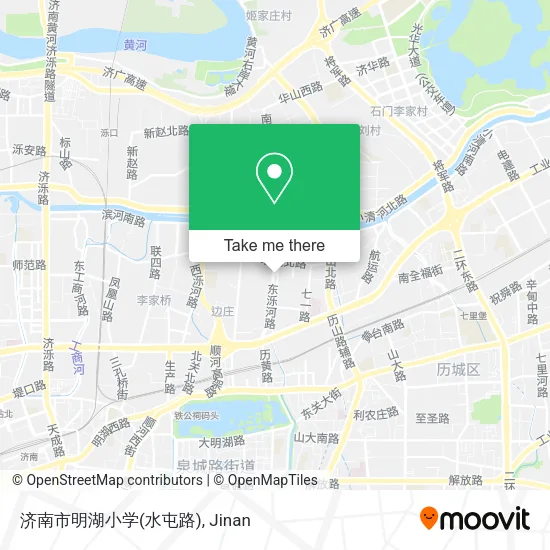 济南市明湖小学(水屯路) map