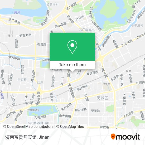 济南富贵居宾馆 map