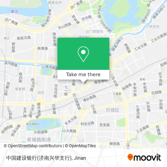 中国建设银行(济南兴华支行) map