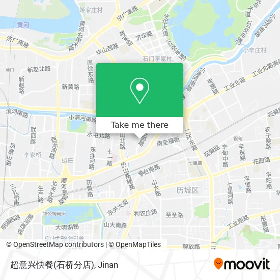 超意兴快餐(石桥分店) map