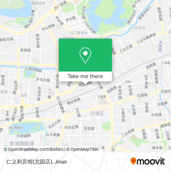 仁义和宾馆(北园店) map
