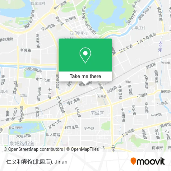 仁义和宾馆(北园店) map