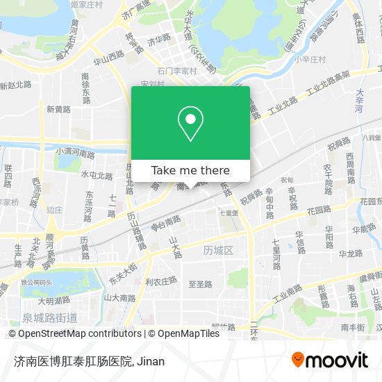 济南医博肛泰肛肠医院 map