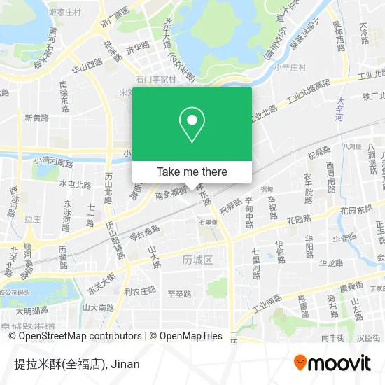 提拉米酥(全福店) map