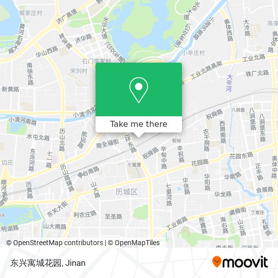 东兴寓城花园 map