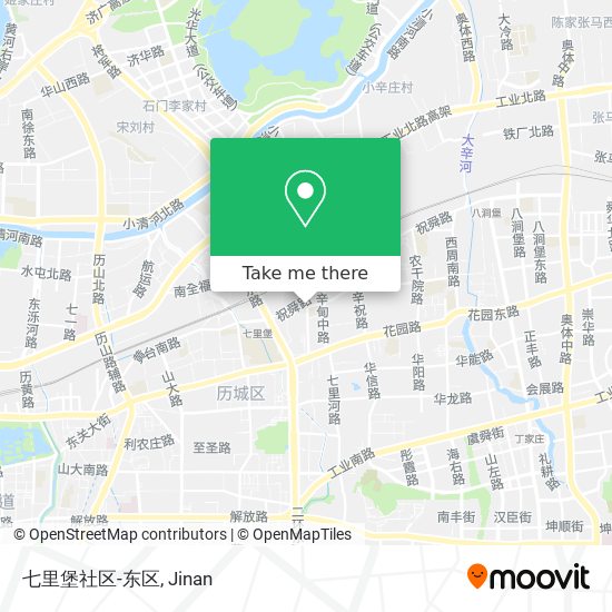 七里堡社区-东区 map