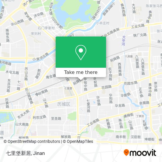 七里堡新居 map