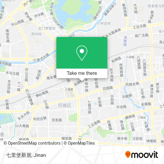 七里堡新居 map