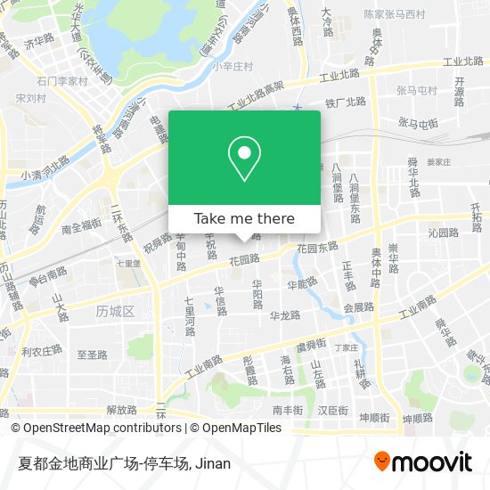 夏都金地商业广场-停车场 map