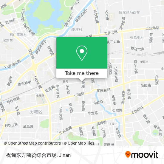 祝甸东方商贸综合市场 map