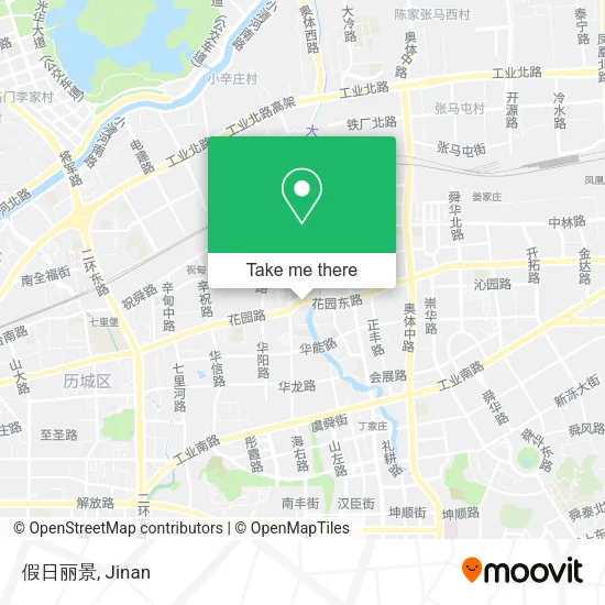 假日丽景 map