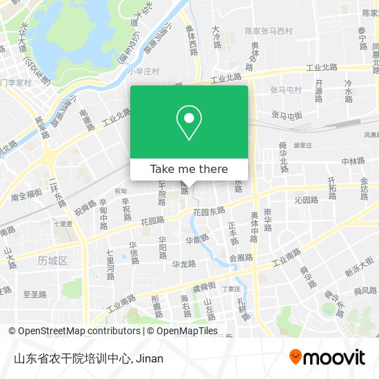山东省农干院培训中心 map