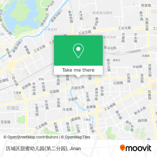 历城区甜蜜幼儿园(第二分园) map