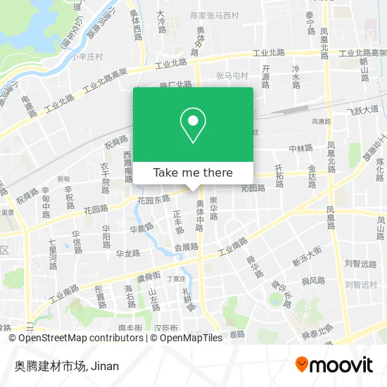 奥腾建材市场 map