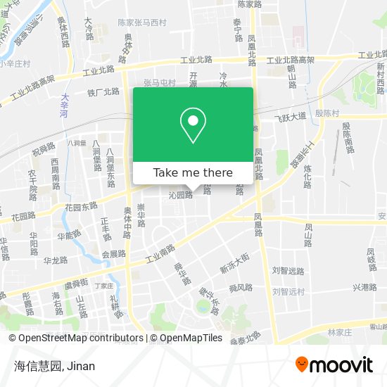 海信慧园 map