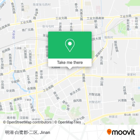 明湖·白鹭郡-二区 map