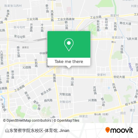 山东警察学院东校区-体育馆 map