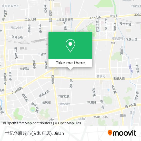 世纪华联超市(义和庄店) map