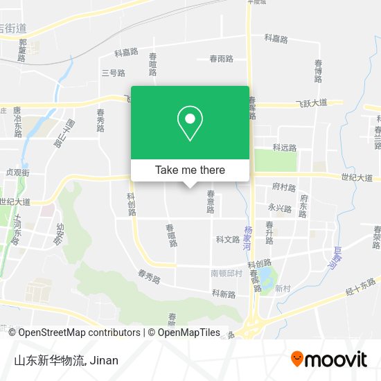 山东新华物流 map