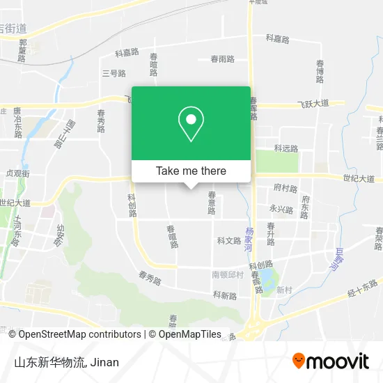 山东新华物流 map