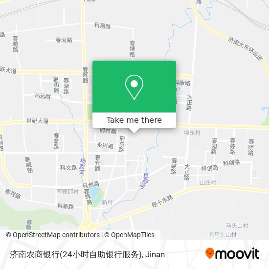 济南农商银行(24小时自助银行服务) map