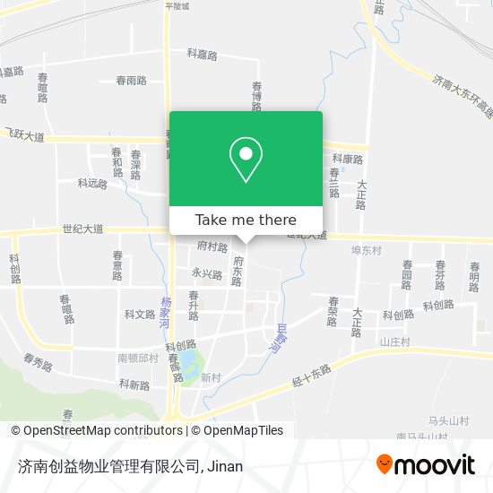 济南创益物业管理有限公司 map