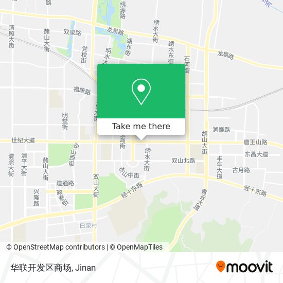 华联开发区商场 map