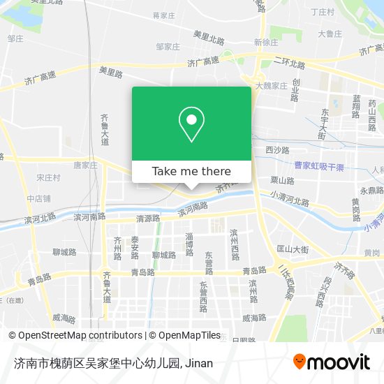 济南市槐荫区吴家堡中心幼儿园 map
