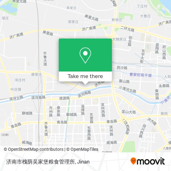 济南市槐荫吴家堡粮食管理所 map