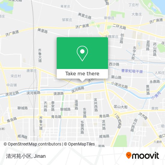 清河苑小区 map