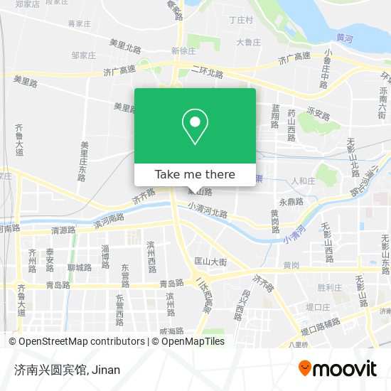 济南兴圆宾馆 map