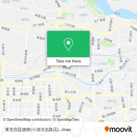 莱芜宫廷烧饼(小清河北路店) map