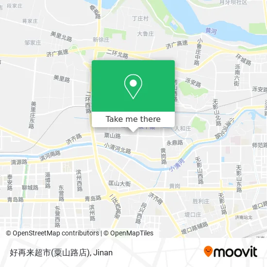 好再来超市(粟山路店) map