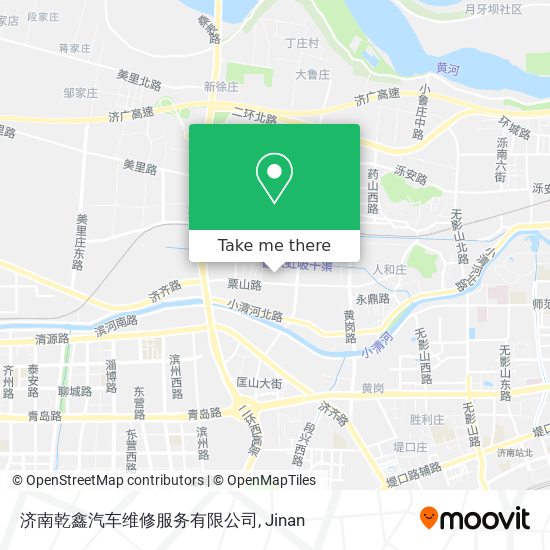 济南乾鑫汽车维修服务有限公司 map