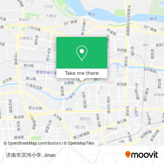 济南市滨河小学 map