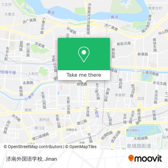 济南外国语学校 map