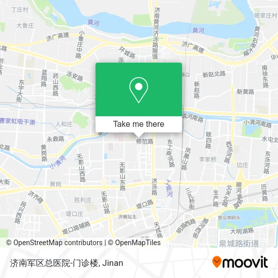 济南军区总医院-门诊楼 map