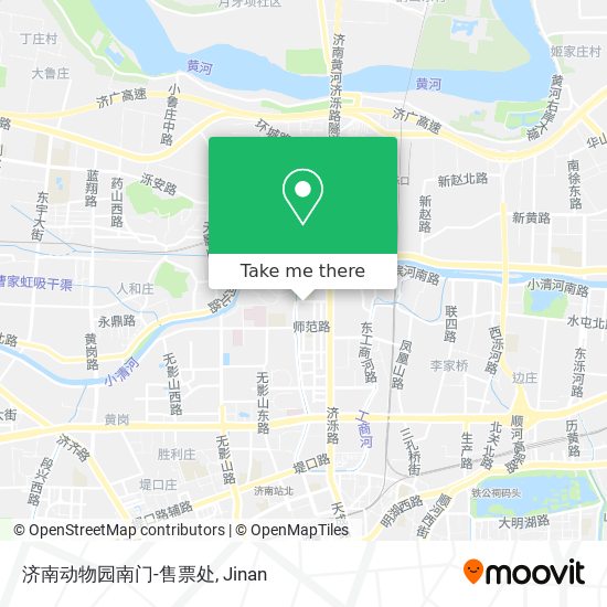 济南动物园南门-售票处 map