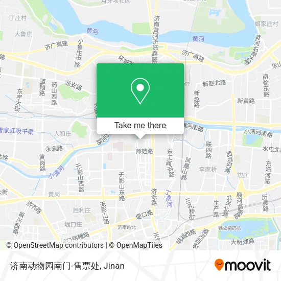济南动物园南门-售票处 map