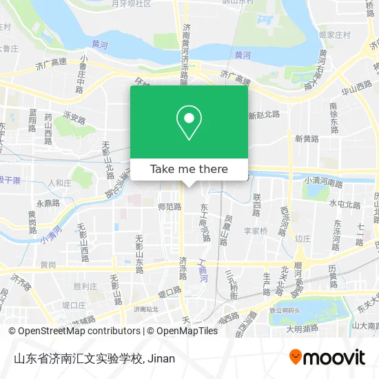 山东省济南汇文实验学校 map